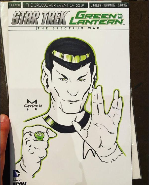 Image for Spock Sketch Cover