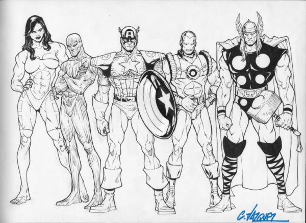 Image for Avengers by Gus Vazquez