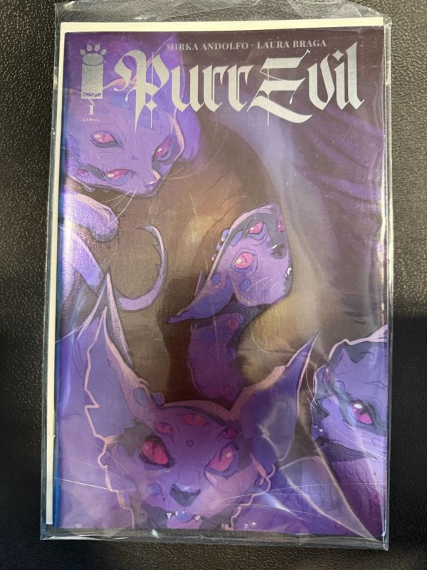 Image for Mirka Andolfo's PurrEvil #1 Foil Edition - Signed