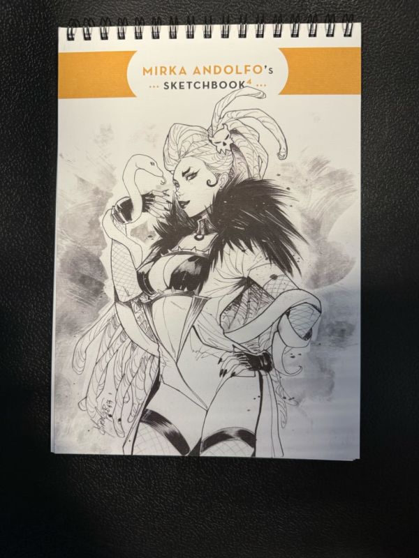 Image for Mirka Andolfo's Sketchbook 4 with Sketch