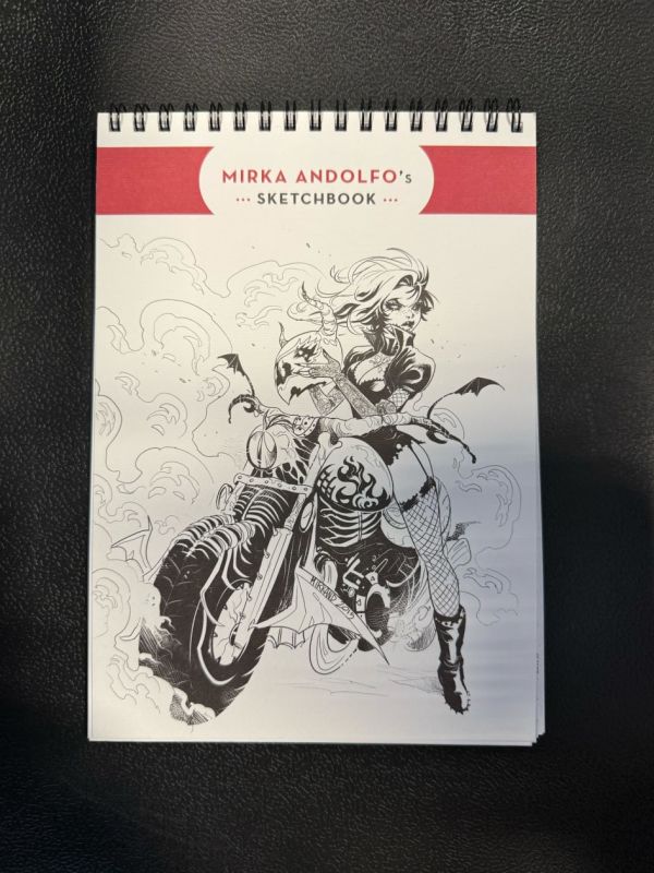 Image for Mirka Andolfo's Sketchbook 1 - Signed