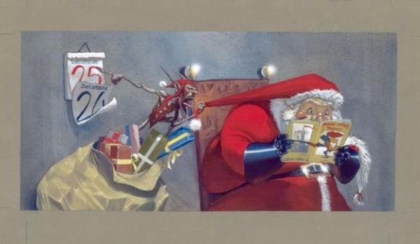 Image for  Marvel X-Mas Card by Dell'Otto 