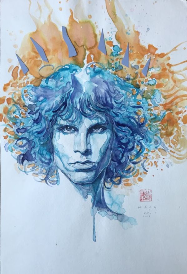 Image for  Jim Morrison By Mack 