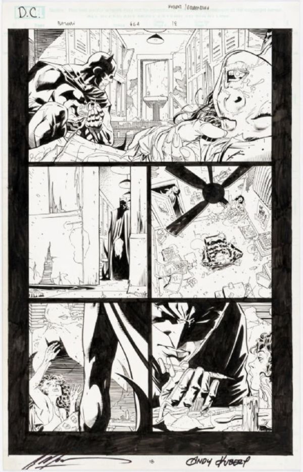 Image for  Batman #664 Page 18 by Andy Kubert DC 