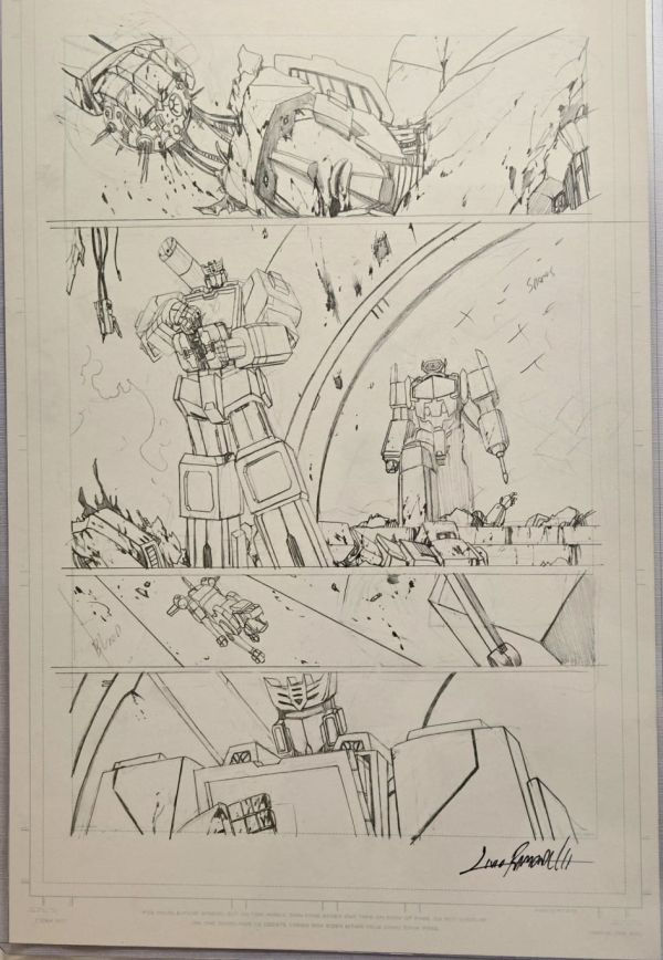 Image for Transformers original page IDW Publishing by Livio Ramondelli