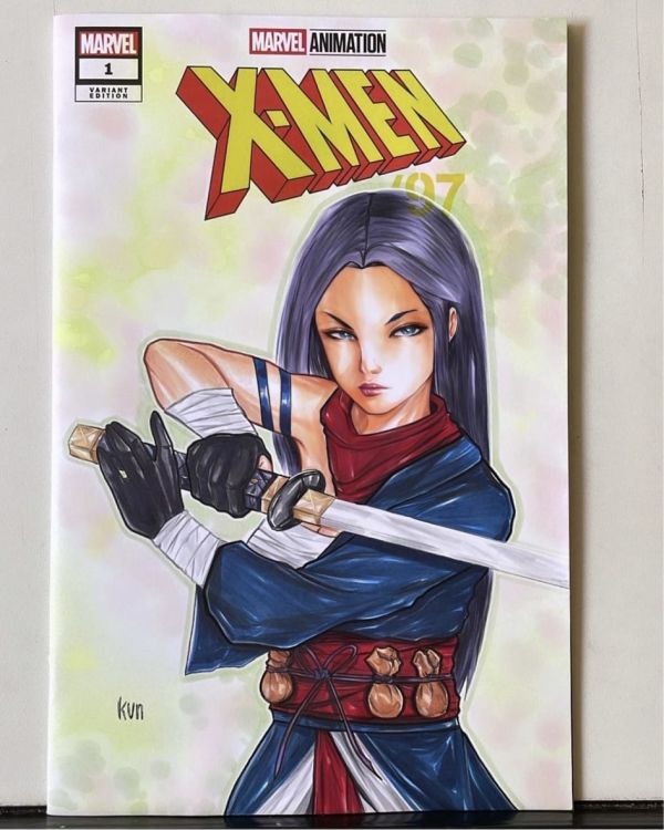 Image for Psylocke Demon Days Blank Cover