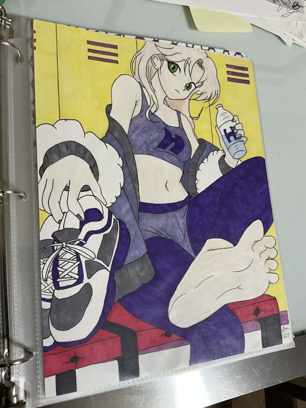 Image for Girls Gym locker room 