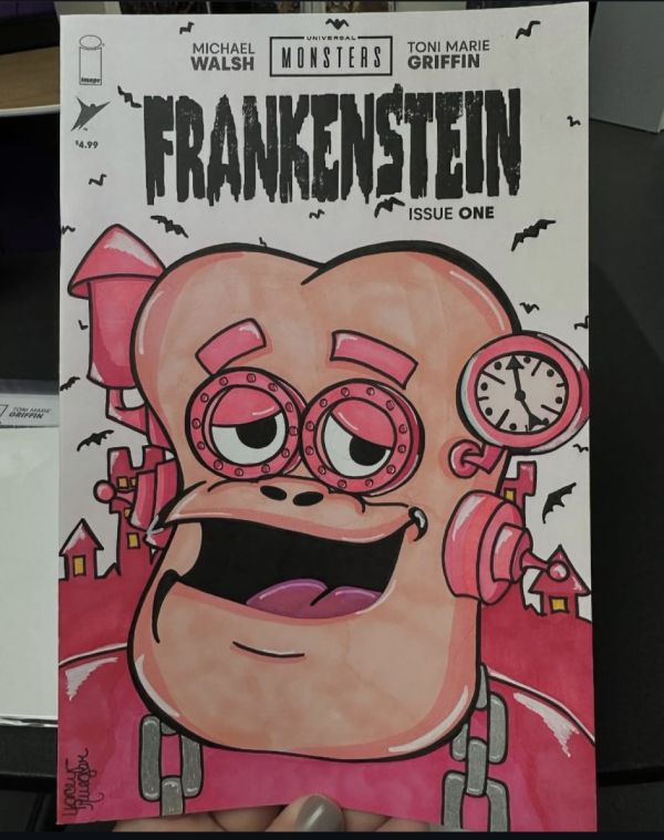 Image for Frankenberry on a Frankenstein Sketch Cover