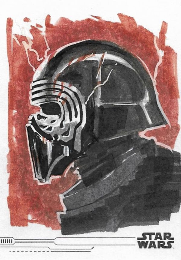 Image for Kylo Ren Sketch Card