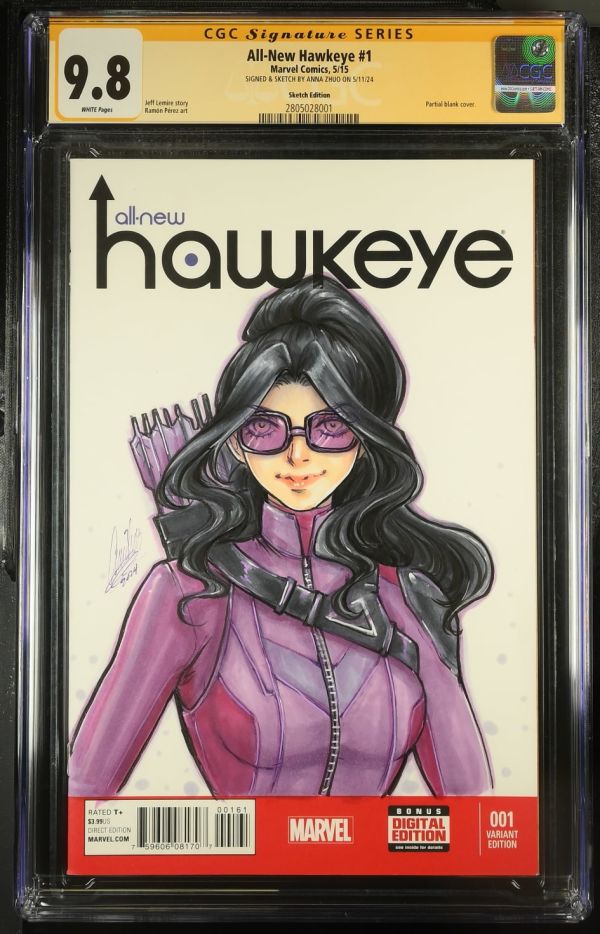 Image for Kate Bishop/Hawkeye by Anna Zhuo