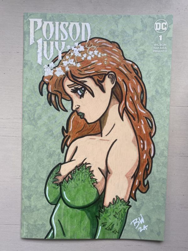 Image for POISON IVY(2022) #1 SKETCH COVER 01