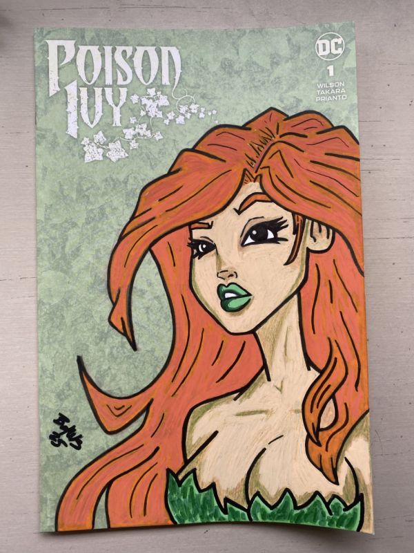 Image for POISON IVY(2022) #1 SKETCH COVER 02
