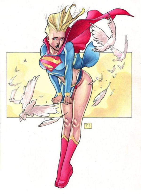 Image for Supergirl Ooops by Thony SILAS