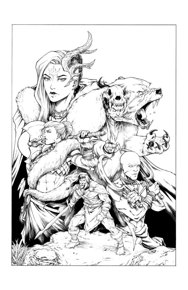 Image for MIGHTY BARBARIANS #3 COVER