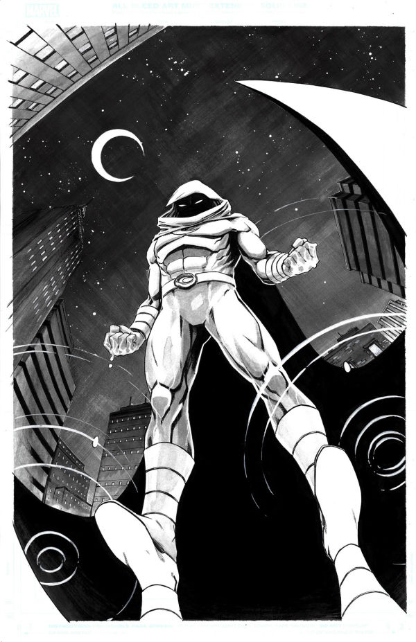 Image for MOON KNIGHT: BLACK WHITE & BLOOD COVER