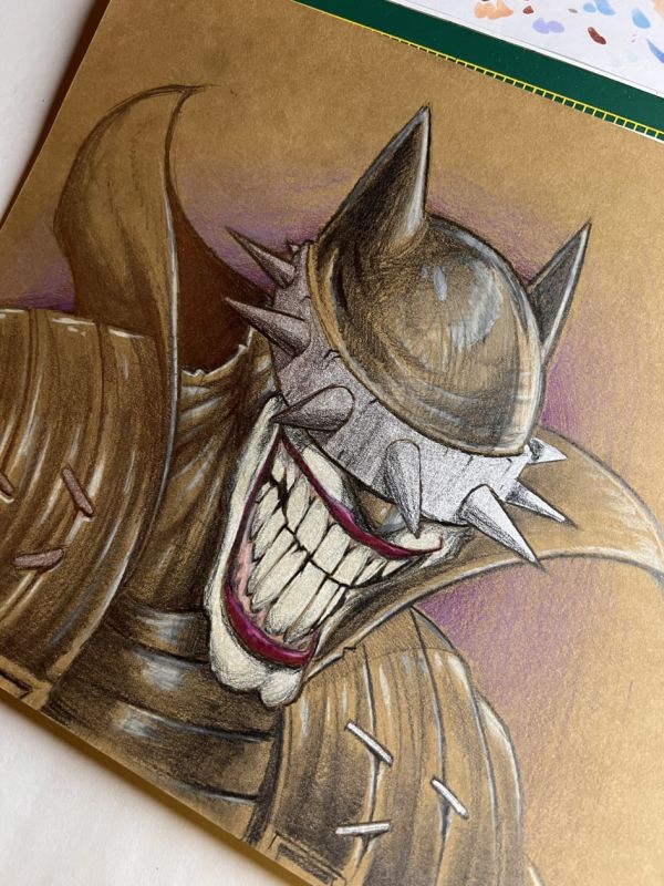 Image for Batman who laughs sketch