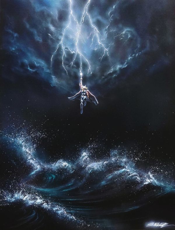 Image for Thor Black paper by Manu Silva 