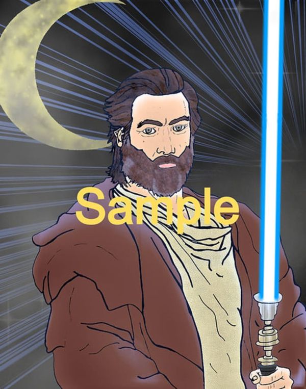 Image for Obi-Wan 11x14 Matte Print