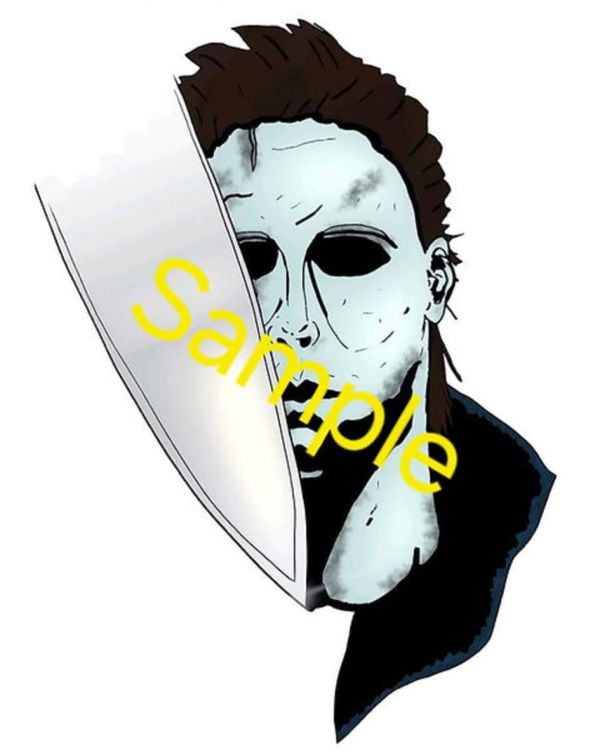 Image for Michael Myers #1 11x14 Matte Print