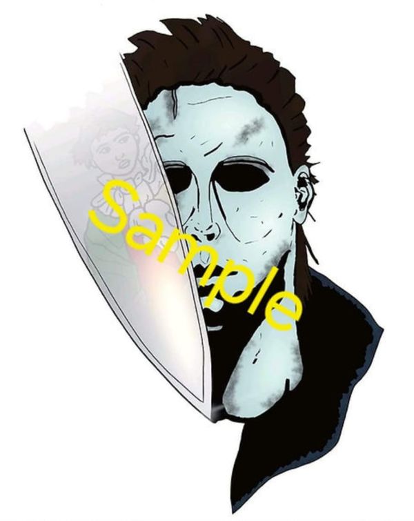 Image for Michael Myers #2 11x14 Matte Print