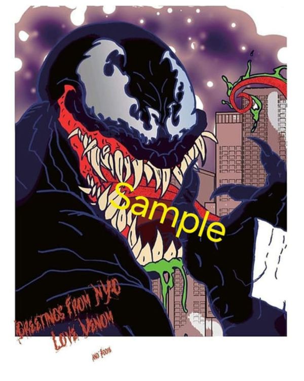 Image for Venom Polaroid 11x14 Matte Print