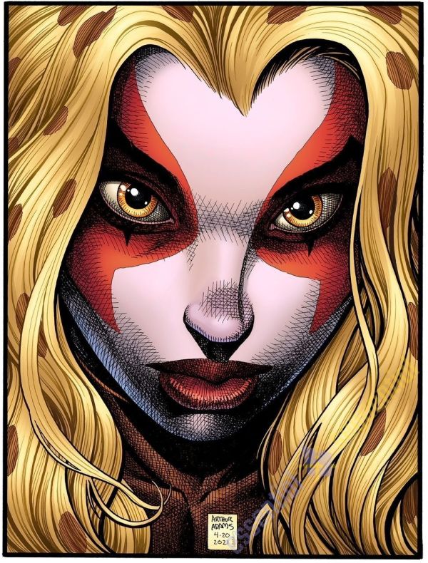 Image for Thundercats: Cheetarah #1 ANZ Variant Comic by Arthur Adams - 2-pack Set - Signed