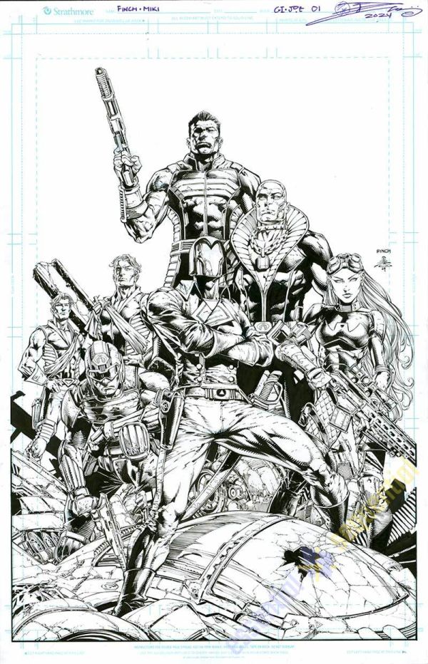 Image for Gi Joe #1 Cover D by David Finch