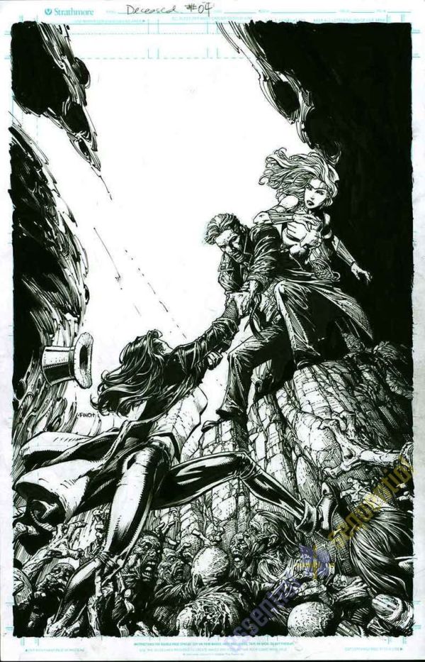 Image for Deceased #4 Cover by David Finch