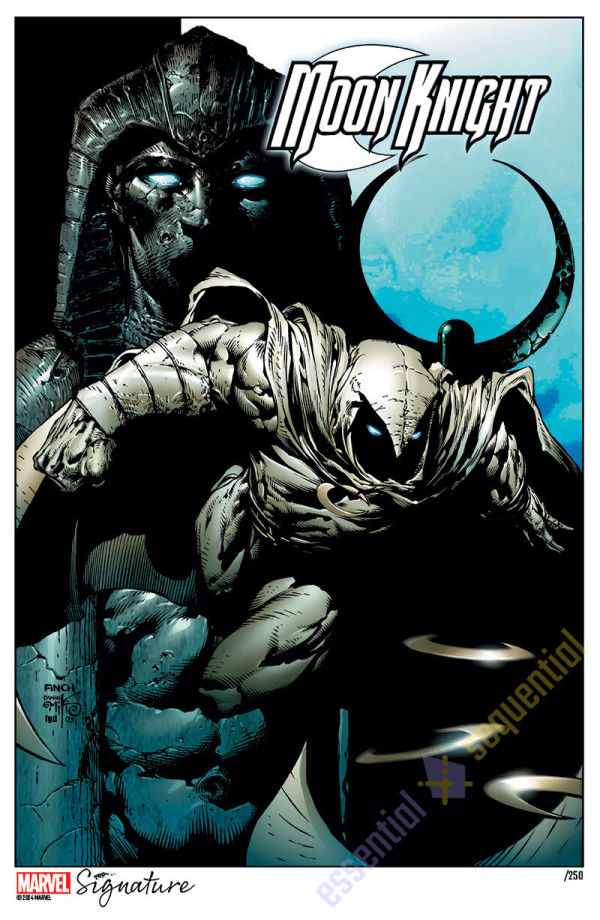 Image for Limited Edition Moon Knight Print by David Finch