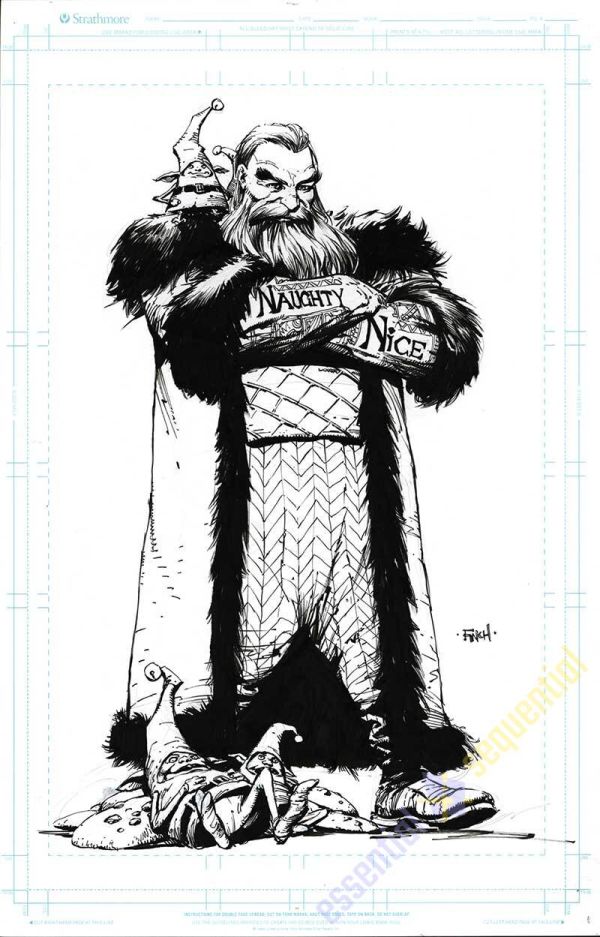 Image for Santa Claus-Rise of the Guardians by David Finch