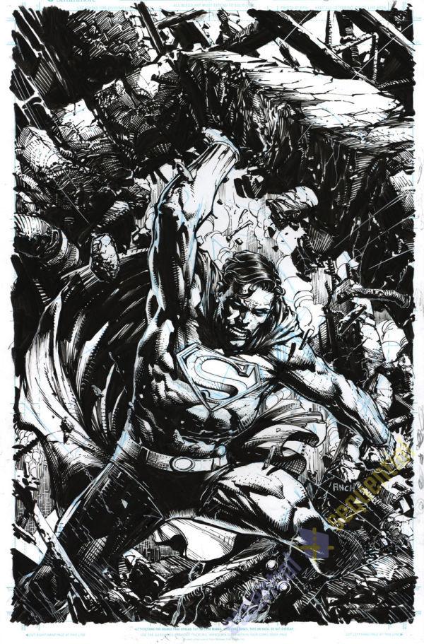Image for Superman #7 Cover by David Finch