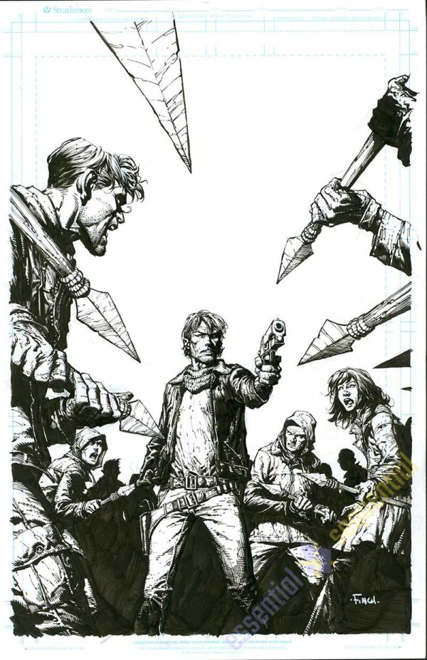 Image for THE WALKING DEAD DELUXE #96 Cover by David Finch