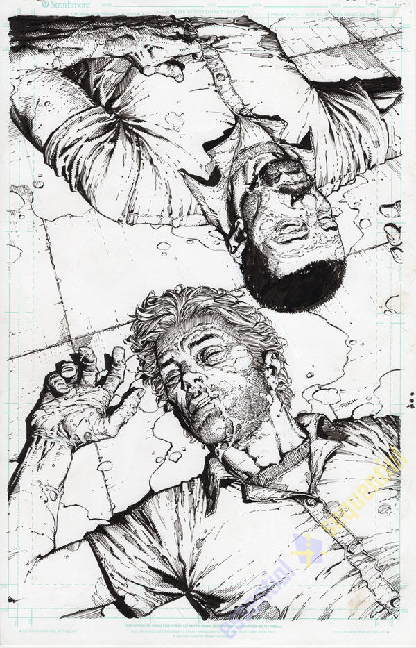 Image for Walking Dead Deluxe #23 Cover by David Finch
