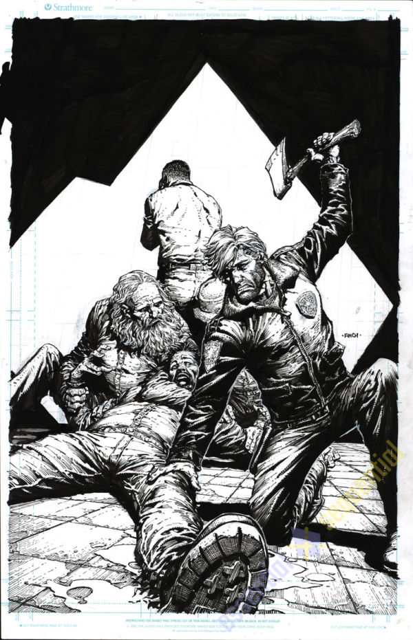 Image for Walking Dead Deluxe #21 Cover by David Finch