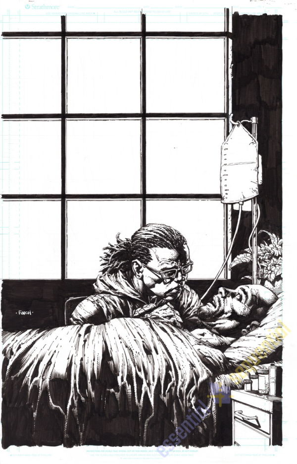 Image for Walking Dead Deluxe #77 Cover by David Finch