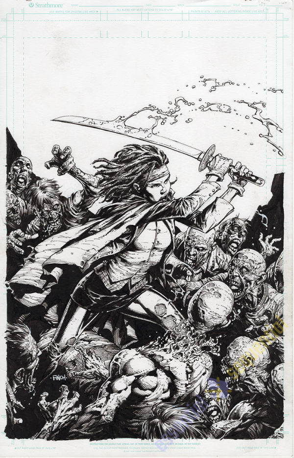 Image for Walking Dead Deluxe #31 Cover by David Finch