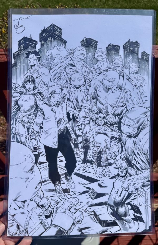 Image for The Last Ronin II : Re-Evolution Issue #5 Cover by the Escorza Brothers