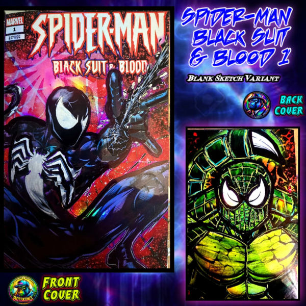 Image for Spiderman Black Suit & Blood 1