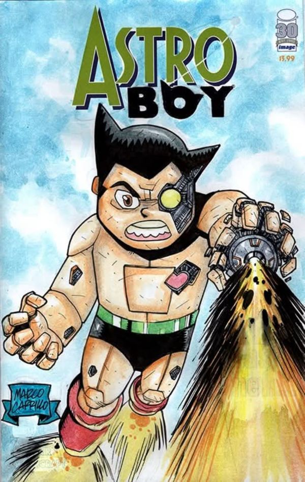 Image for Astro Boy cover illustration