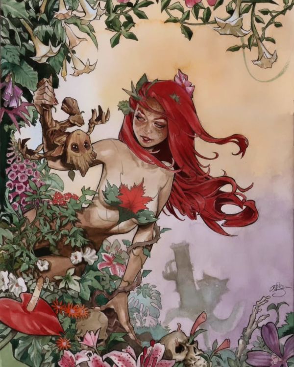 Image for poison ivy watercolors