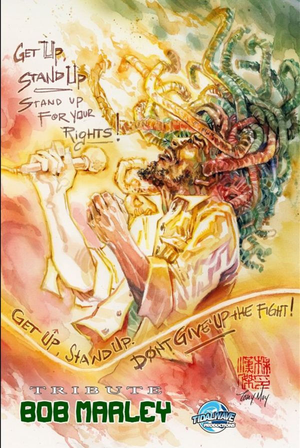 Image for Bob Marley Watercolor Cover