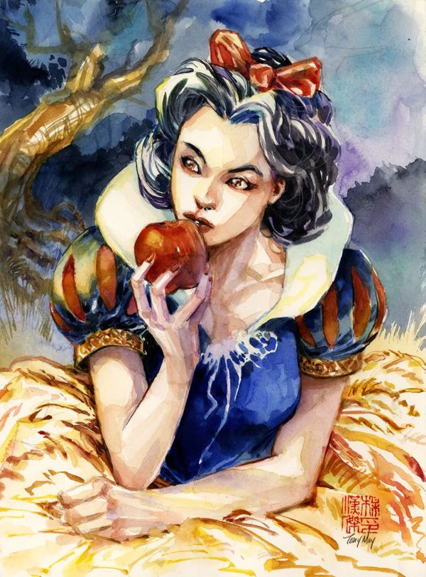 Image for Snow White Watercolor