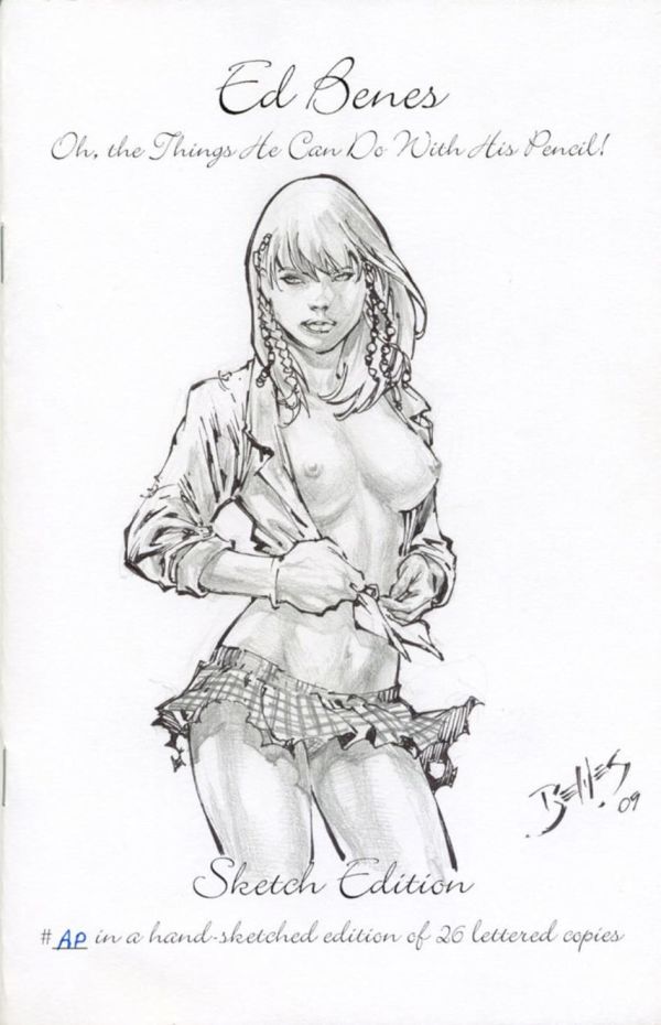 Image for Ed Benes Sketchbook - Nina