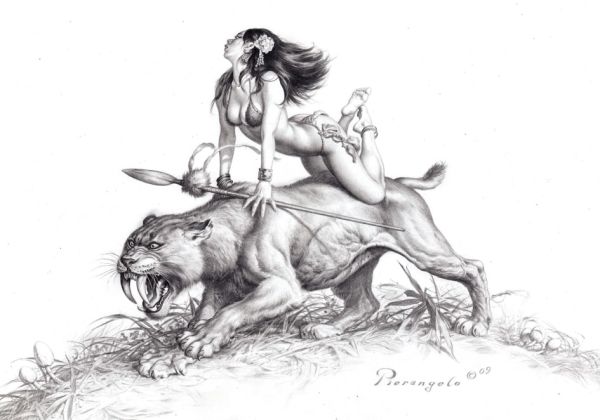 Image for Smilodon Girl