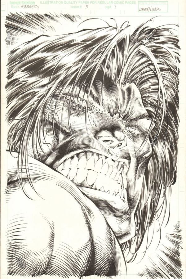 Image for Liefeld Hulk Avengers Issue5 Page 1