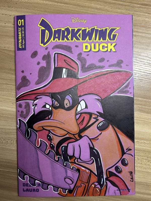 Image for Nega Duck - Darkwing Duck Comic Cover 