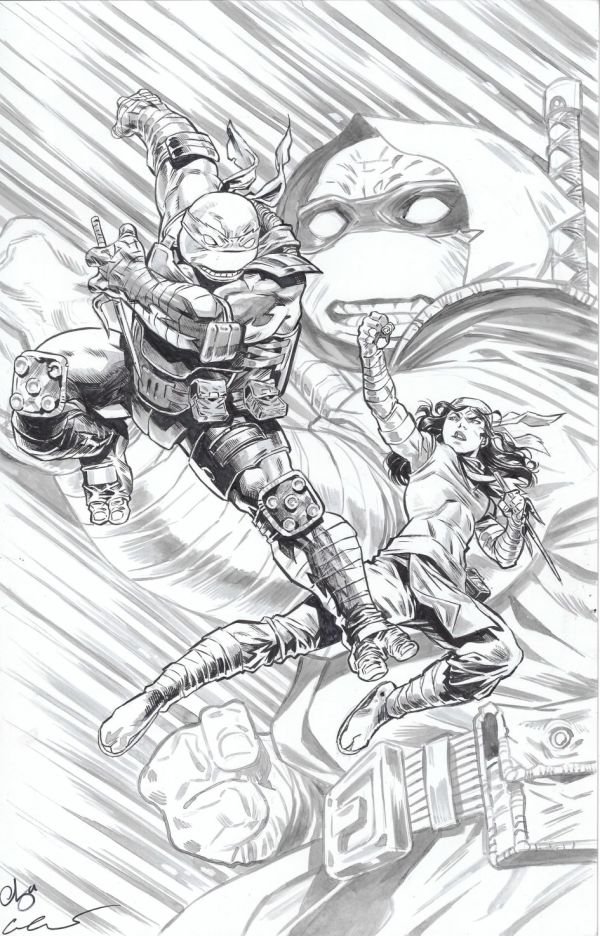 Image for The Last Ronin Issue #2 “First to Fall” - Custom Cover Variant by The Escorza Brothers