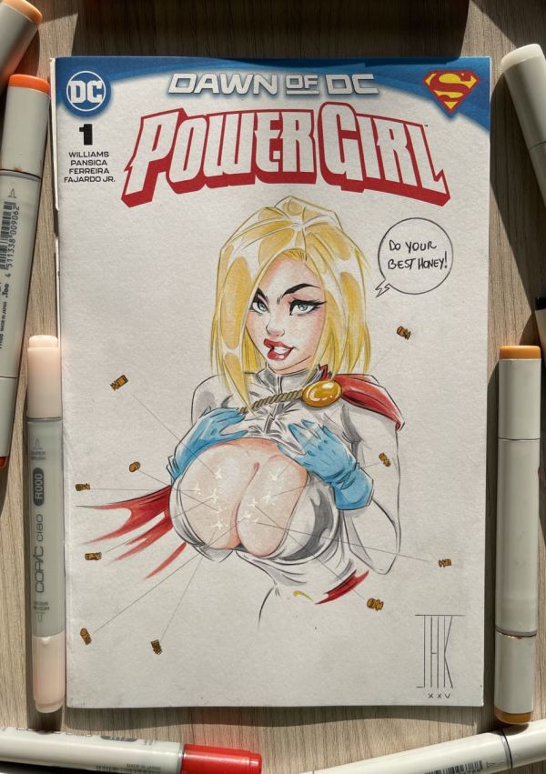 Image for Power Girl - by JAK