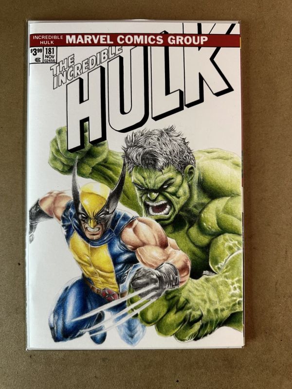 Image for Hulk 181 homage 