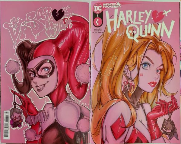 Image for Harley Quinn on Blank Cover by Disanxian